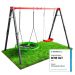 K-Sport Gartenschaukel aus Metall mit Nestschaukel und Sitzschaukel, Testsieger Auszeichnung Sehr Gut