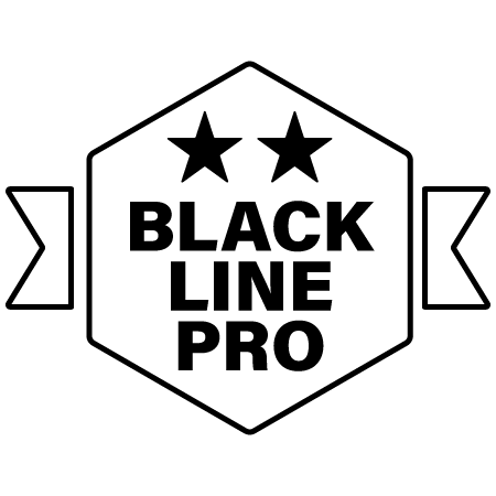 Black Line Pro-Symbol – exklusive Produktlinie von K-Sport für professionelle Fitnessgeräte