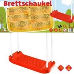 Brettschaukel aus Kunststoff mit Anleitung