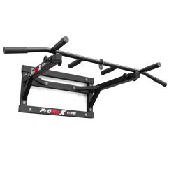 Klimmzugstange zur Wandmontage ProMaX K-Sport aus Stahl mit Multifunktionsgriffen für Home Gym Training