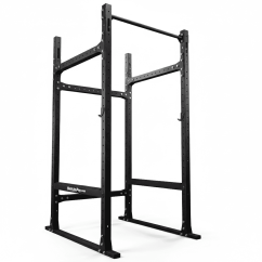 Freistehendes Power Rack aus Stahl mit Klimmzugstange und Vierpfosten-Konstruktion für professionelles Krafttraining im Homegym