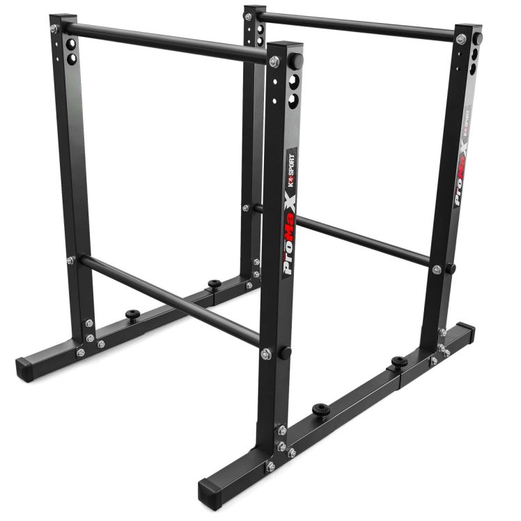 Stabile Parallelbarren für Dips und Bodyweight Training, robuste Stahlkonstruktion