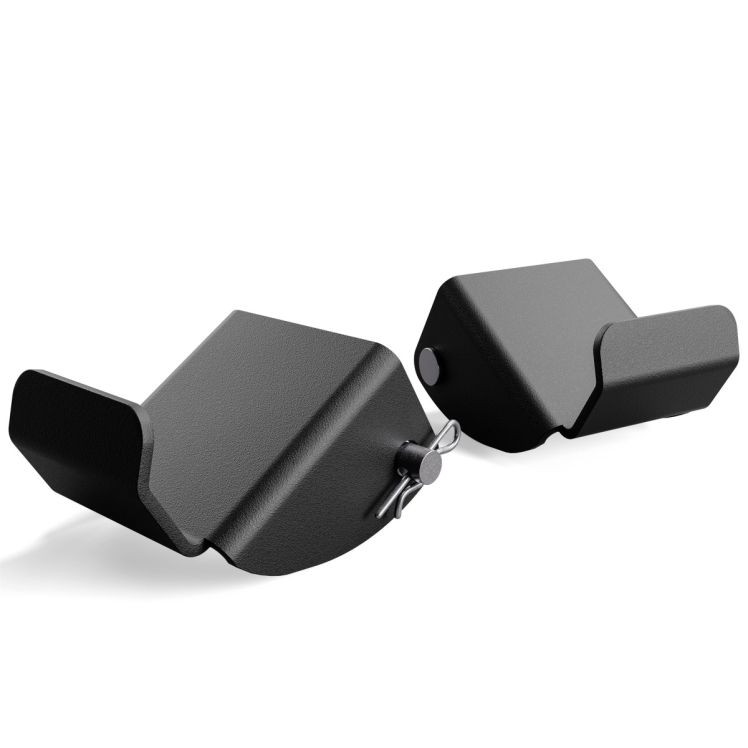 Robuste Langhantel Halterung aus Stahl für Black Line Pro Power Rack