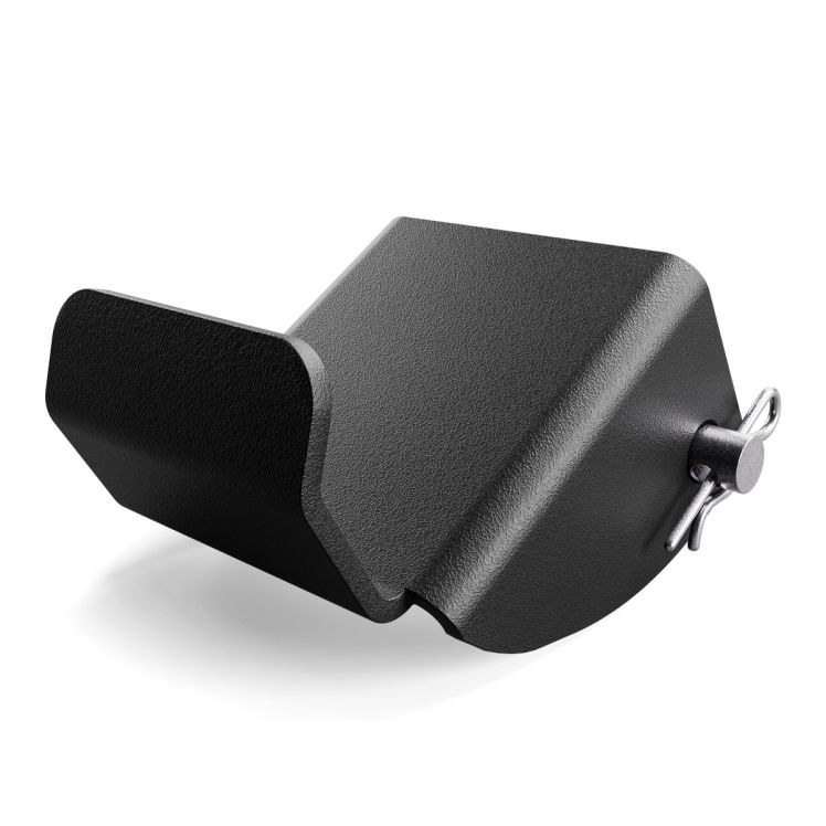 Massive Hantelablage für Black Line Pro Rack aus langlebigem Stahl für schwere Langhanteln