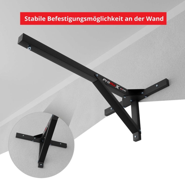 Stabile Befestigungsmöglichkeit an der Wand mit der Boxsackhalterung von K-Sport