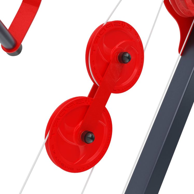 Mittlere Umlenkrollen des Cable Cross Turms