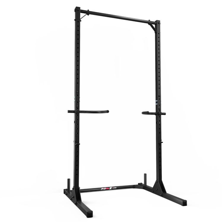 Freistehendes Half Rack mit Klimmzugstange
