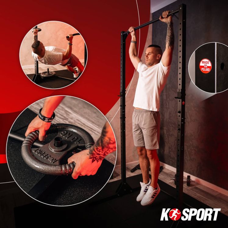 K-Sport Half Rack für Klimmzüge und Dips