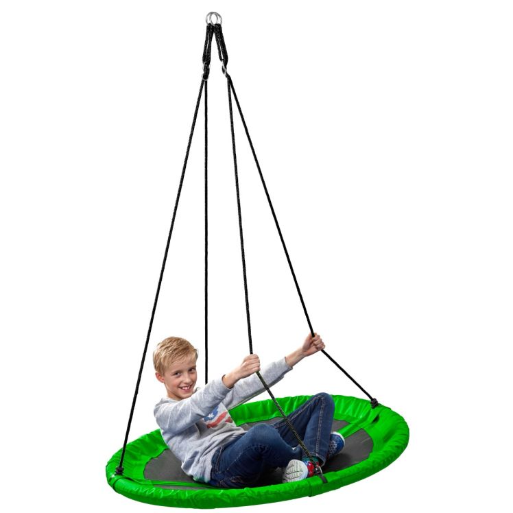Nestschaukel 110 cm mit Kind
