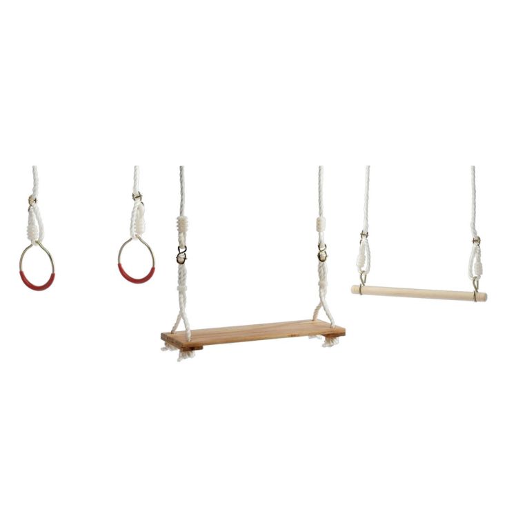 Turnschaukel Set mit Schaukel, Trapez & Ringen