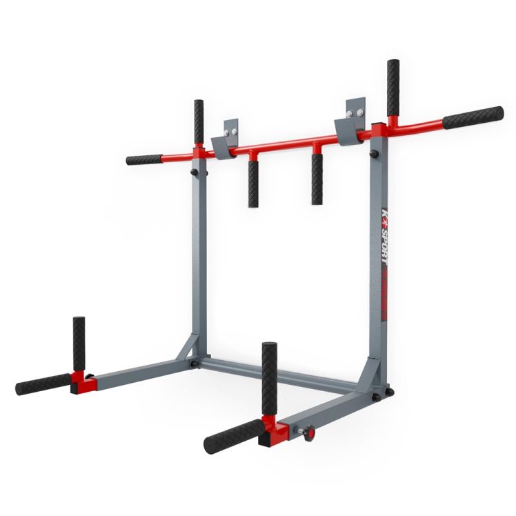 Dip Station an Wand montiert