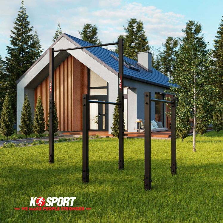Outdoor Reck mit Garten Klimmzugstange
