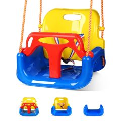 3-in-1 Babyschaukel mit verstellbarem Sitz