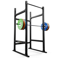 Power Rack Semi-Pro – Freistehend mit Klimmzugstange