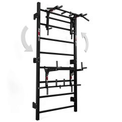 Sprossenwand Mit Klimmzustange/Dip Station