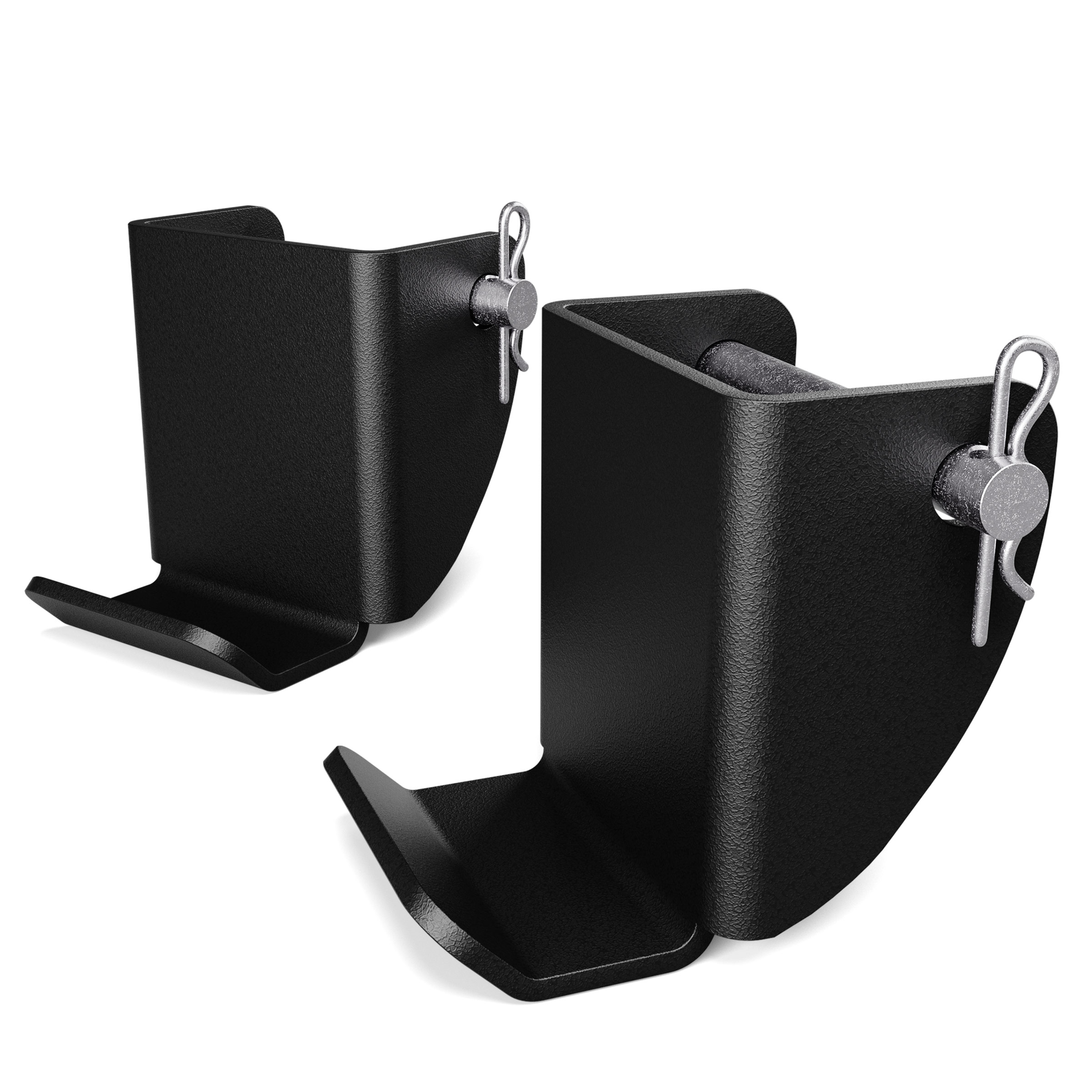 Hantelhalterung für Black Line Pro Power Rack zur sicheren Ablage der Langhantel