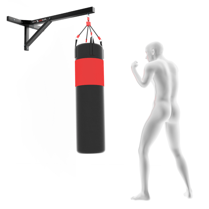 Boxsackhalterung für die Wand Übungen