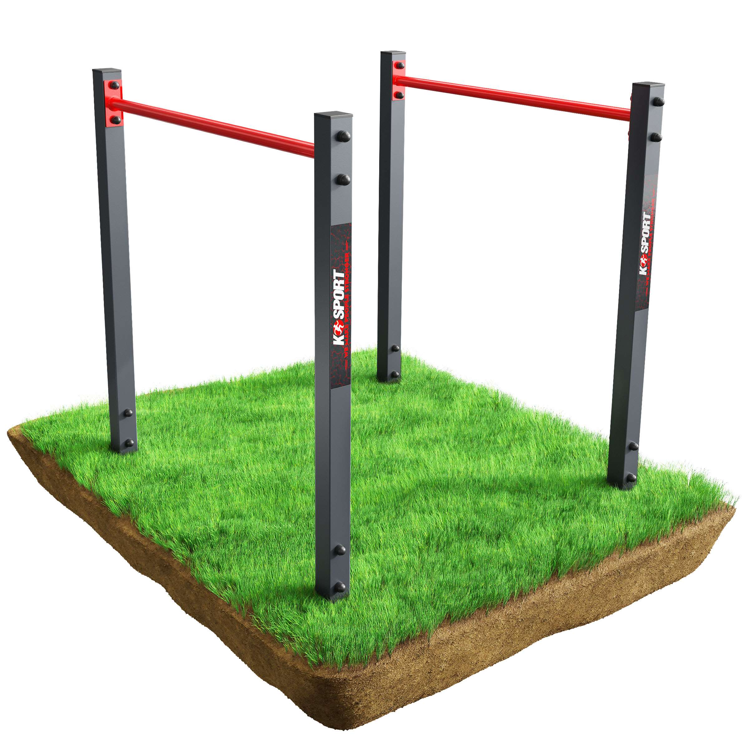 K-Sport Parallelbarren auf Gras