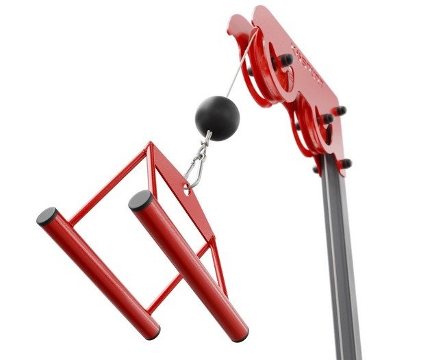 Ansicht Rudergriff Kabelzug