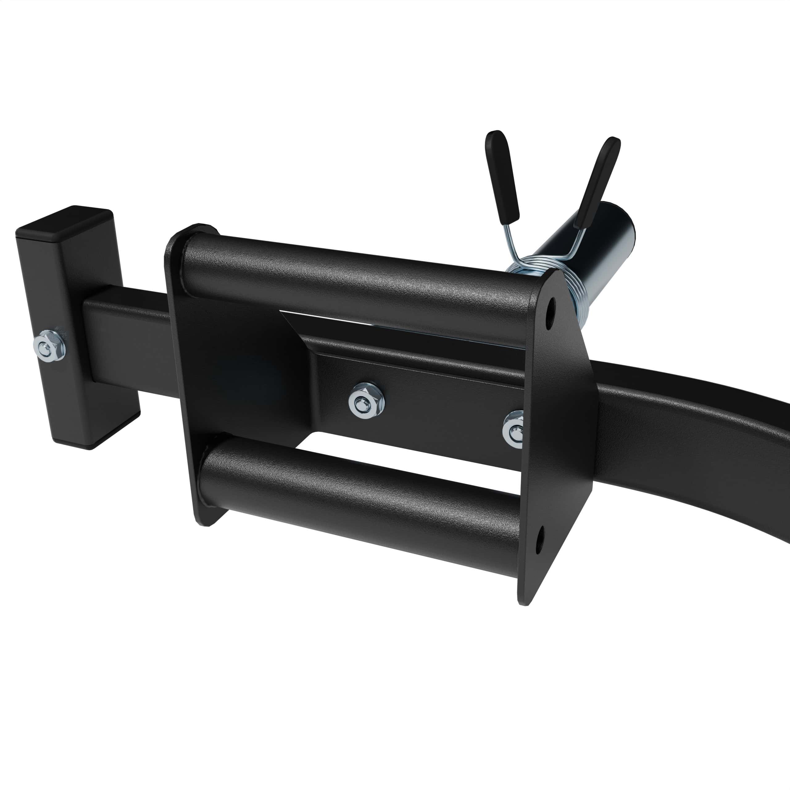 Stabile Griffkonstruktion der Trap Bar Hex Bar 142 cm – ergonomische Doppelgriffe für Kreuzheben und Shrugs