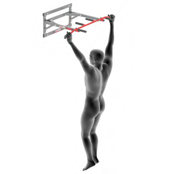 Dummy an Klimmzugstange - Scapular Klimmzug