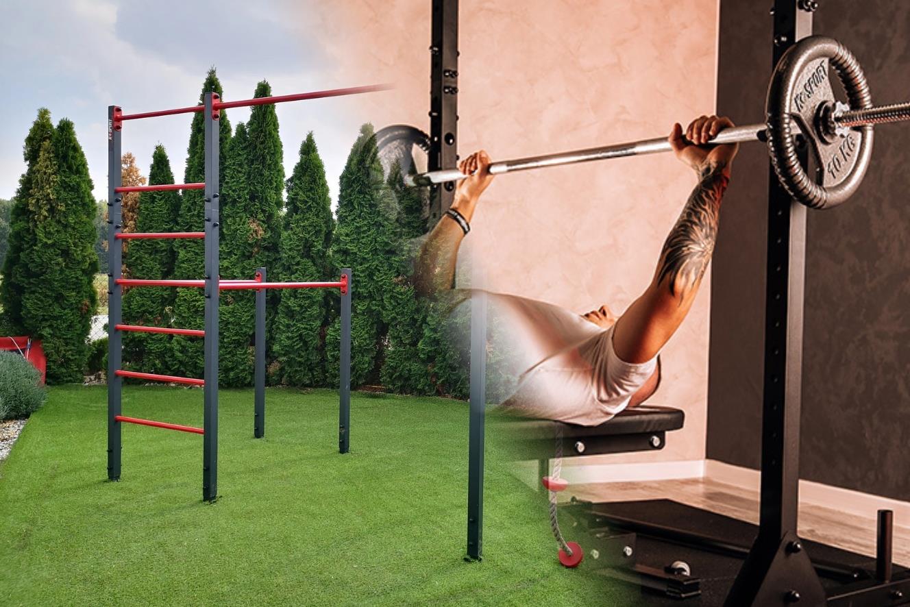 Outdoor-Fitnessstudio vs. Indoor-Bankdrücken