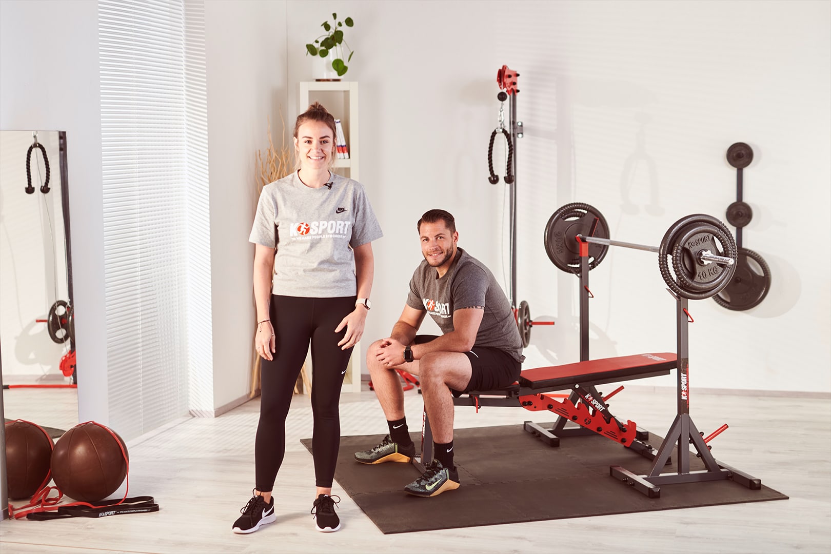 Dein K-Sport Homeworkout – Bankdrücken