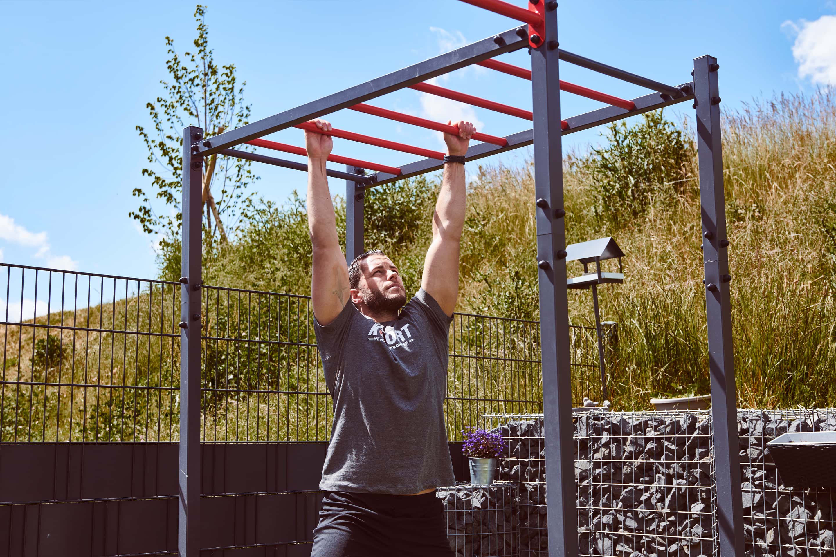 Dein K-Sport Outdoor-Workout - Hangeln