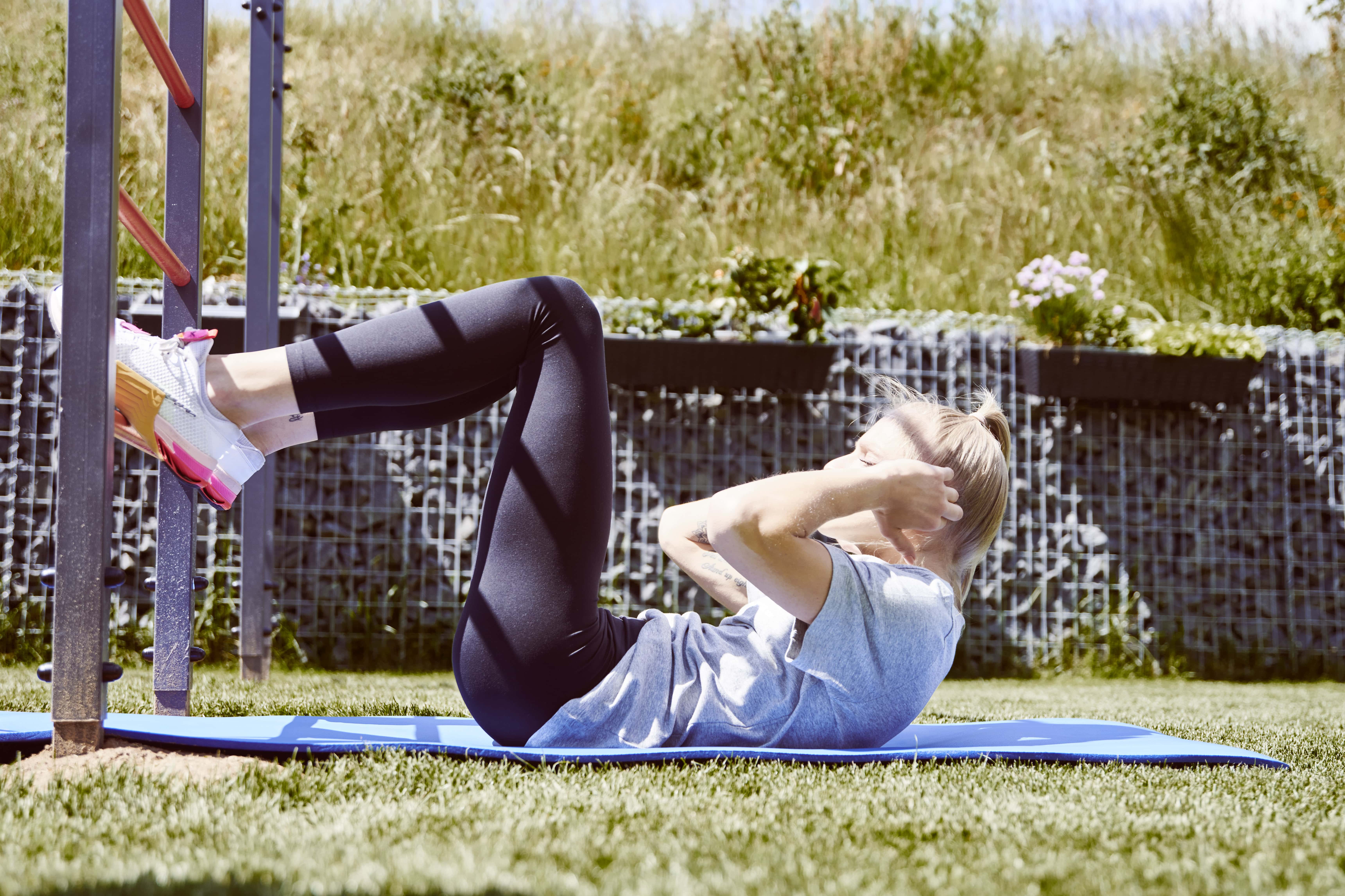 Dein K-Sport Sommer Workout im Garten Teil 3