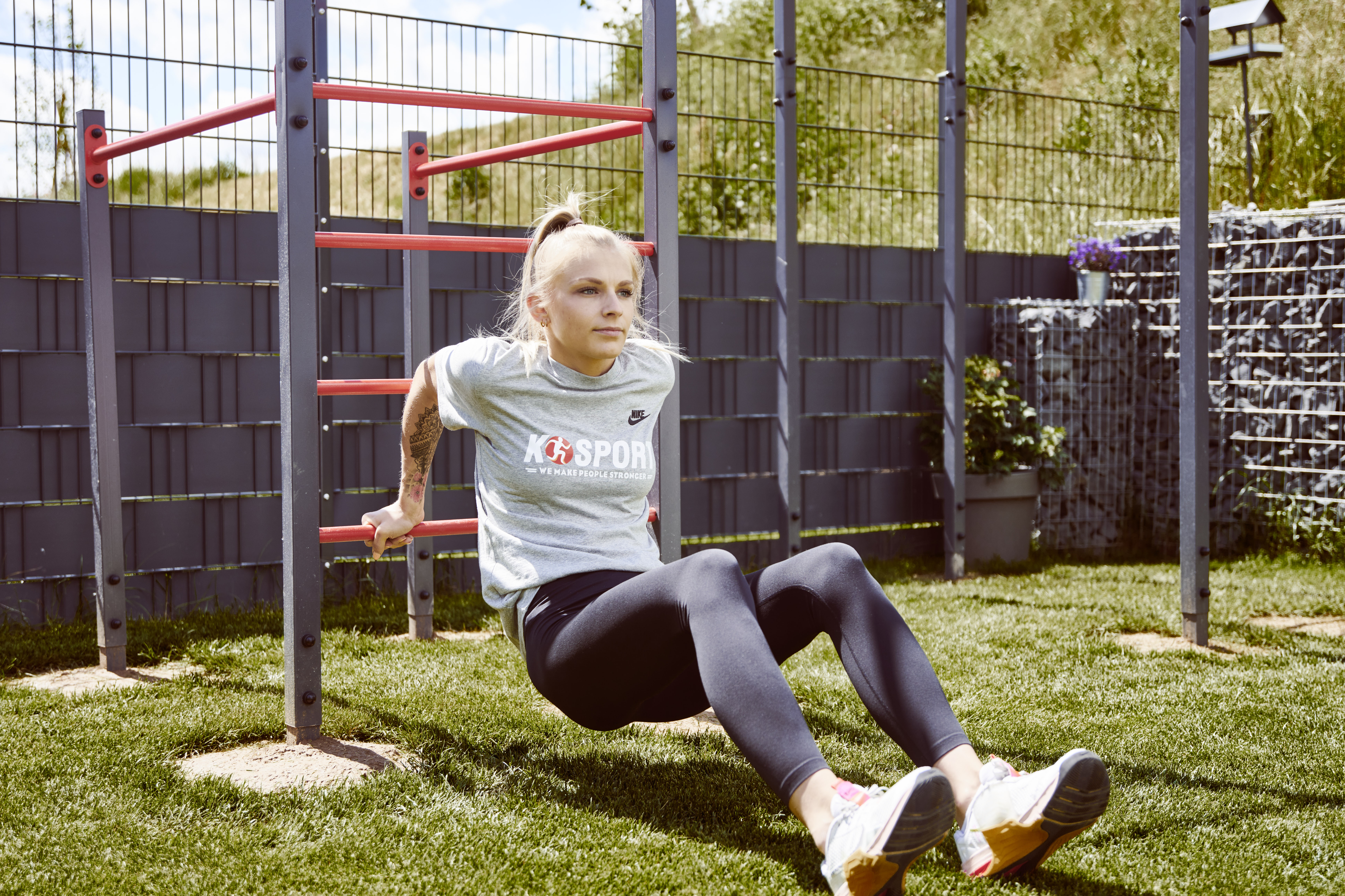 Dein K-Sport Sommer Workout im Garten Teil 2